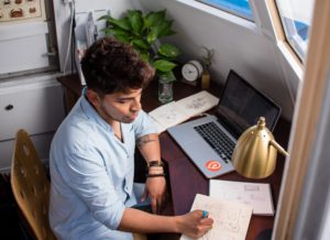 Insurance agent adapting working from home