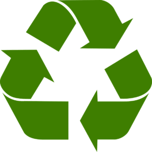 green recycle symbol